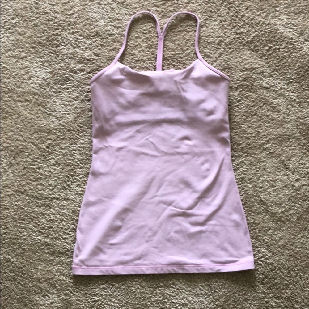 Lululemon Power Y tank sz 4